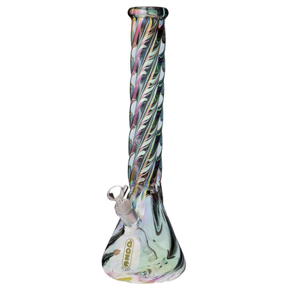 CaliConnected Iridescent Spiral Bong