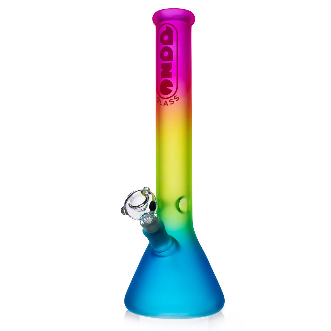 Daze Glass 16" Rainbow Bong