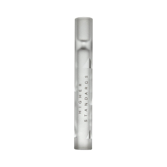 Higher Standards Frosted Glass Taster Pipe